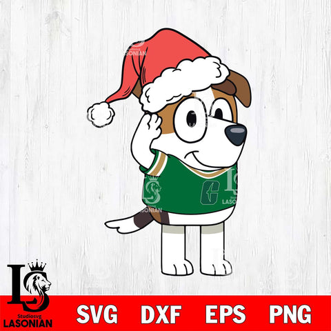 Charlotte 49ers Bluey Jack Christmas Svg Eps Dxf Png File, Digital Download, Instant Download