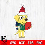 Charlotte 49ers Bluey Lucky Christmas Svg Eps Dxf Png File, Digital Download, Instant Download