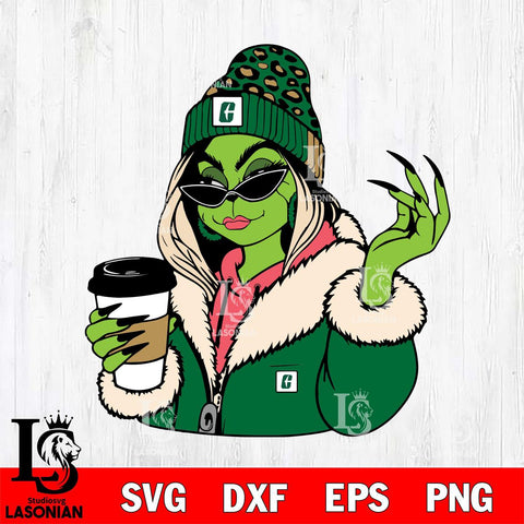 Charlotte 49ers Boujee Grinch 9 Svg Eps Dxf Png File, Digital Download, Instant Download