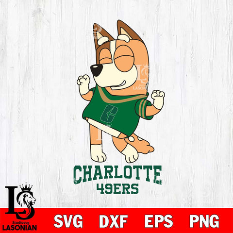 Charlotte 49ers Chilli Dance Sport Svg Eps Dxf Png File, Digital Download, Instant Download