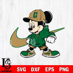 Charlotte 49ers Cool Mickey Mouse Svg Eps Dxf Png File, NCAA svg, Digital Download, Instant Download