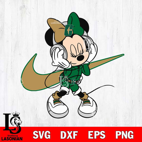 Charlotte 49ers Cute Minnie Mouse Dancing Svg Eps Dxf Png File, NCAA svg, Digital Download, Instant Download