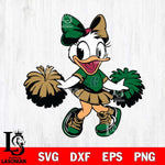 Charlotte 49ers Daisy Duck Cheerleader Svg Eps Dxf Png File, NCAA svg, Digital Download, Instant Download