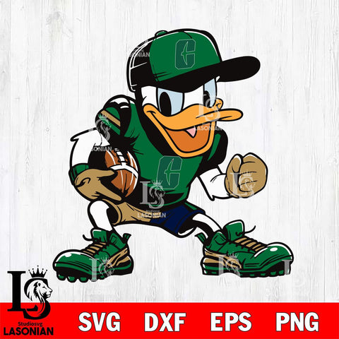 Charlotte 49ers Donal Duck Svg Eps Dxf Png File, NCAA svg, Digital Download, Instant Download