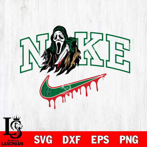 Charlotte 49ers Ghostface Nike Svg Eps Dxf Png File, Digital Download, Instant Download