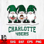 Charlotte 49ers Gnomes Coffee Svg Eps Dxf Png File, Digital Download, Instant Download