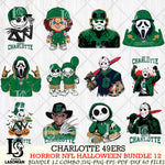 Charlotte 49ers Halloween Bundle 12 SVG Svg Eps Dxf Png File, NCAA bundle svg, Digital Download, Instant Download