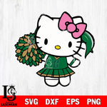 Charlotte 49ers Hello Kitty Cheerleader 12 Svg Eps Dxf Png File, Digital Download, Instant Download