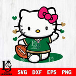 Charlotte 49ers Hello Kitty sport 10 Svg Eps Dxf Png File, NCAA svg, Digital Download, Instant Download