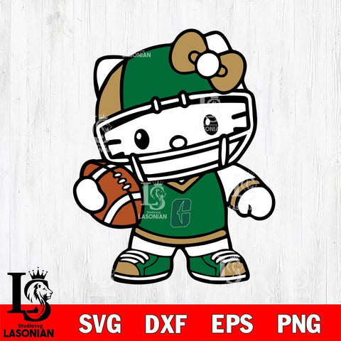 Charlotte 49ers Hello Kitty sport 2 Svg Eps Dxf Png File, NCAA svg, Digital Download, Instant Download