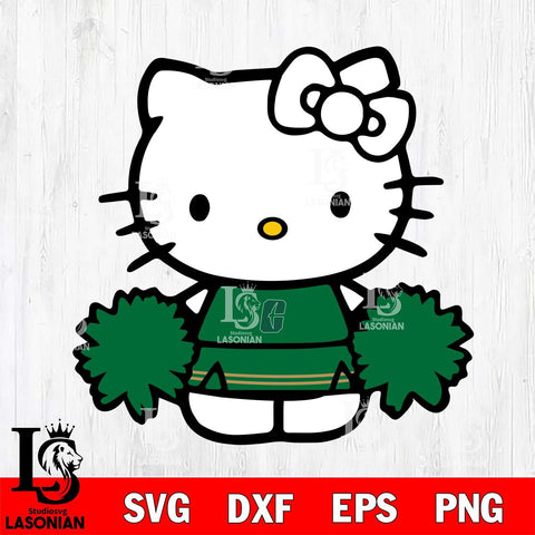 Charlotte 49ers Hello Kitty sport 3 Svg Eps Dxf Png File, NCAA svg, Digital Download, Instant Download