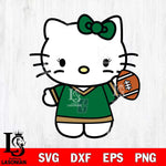 Charlotte 49ers Hello Kitty sport 7 Svg Eps Dxf Png File, NCAA svg, Digital Download, Instant Download