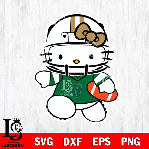 Charlotte 49ers Hello Kitty sport 8 Svg Eps Dxf Png File, NCAA svg, Digital Download, Instant Download