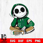 Charlotte 49ers Jack Skellington halloween Svg Eps Dxf Png File, NCAA svg, Digital Download, Instant Download