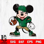 Charlotte 49ers Mickey Mouse Svg Eps Dxf Png File, NCAA svg, Digital Download, Instant Download