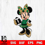 Charlotte 49ers Minnie Mouse Svg Eps Dxf Png File, NCAA svg, Digital Download, Instant Download