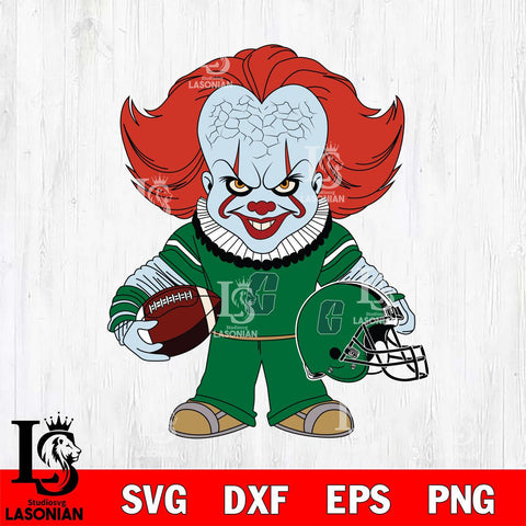 Charlotte 49ers Pennywise Horror Sport Svg Eps Dxf Png File, Digital Download