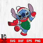 Charlotte 49ers Stitch Disney Christmas Svg Eps Dxf Png File, Digital Download, Instant Download