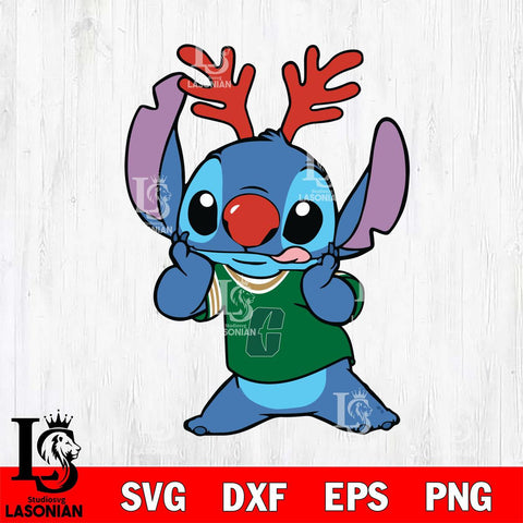 Charlotte 49ers Stitch Reindeer Svg Eps Dxf Png File, Digital Download, Instant Download