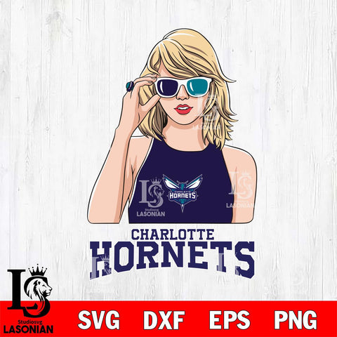 Charlotte Hornets And Taylor Swift Fan Svg Eps Dxf Png File, Digital Download, Instant Download