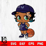 Charlotte Hornets Betty Boop NBA Svg Eps Dxf Png File, NBA svg, Digital Download, Instant Download