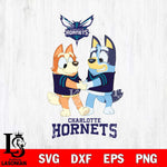 Charlotte Hornets Bluey Chilli Dance Svg Eps Dxf Png File, Digital Download, Instant Download