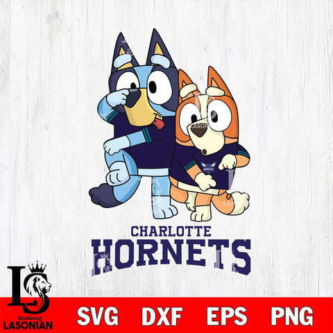 Charlotte Hornets Bluey Chilli Dance Mode Svg Eps Dxf Png File, Digital Download, Instant Download