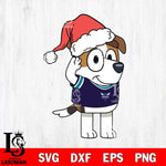 Charlotte Hornets Bluey Jack Christmas Svg Eps Dxf Png File, Digital Download, Instant Download