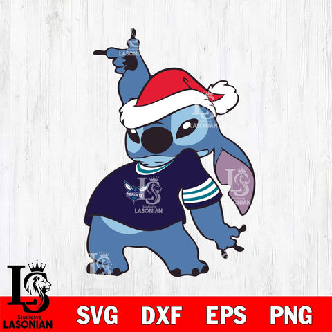 Charlotte Hornets Disney Lilo & Stitch Christmas Svg Dxf Eps Png file, Digital download,Clipart, Cut Files Cricut , Silhouette