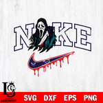 Charlotte Hornets Ghostface Nike Svg Eps Dxf Png File, Digital Download, Instant Download