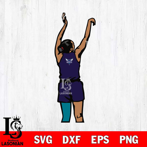 Charlotte Hornets Girl Basketball Svg Eps Dxf Png File, Digital Download, Instant Download