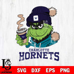 Charlotte Hornets Grinch Cofffe Hoodie Cut Files Cricut, Svg Dxf Eps Png file , Silhouette