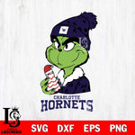 Charlotte Hornets Grinch Tree Cake Svg Eps Dxf Png File, Digital Download, Instant Download