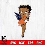 Chicago Bears Betty Boop Angel SVG Svg Eps Dxf Png File, Digital Download, Instant Download