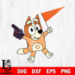 Chicago Bears Bingo Bluey Flag Svg Eps Dxf Png File,NFL Cut Svg Files,Digital File,Sublimation