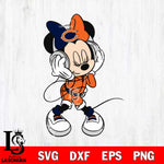 Chicago Bears Cute Minnie Mouse Dancing