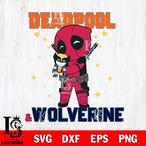 Chicago Bears Deadpool 5 Sport Svg Eps Dxf Png File, Digital Download, Instant Download