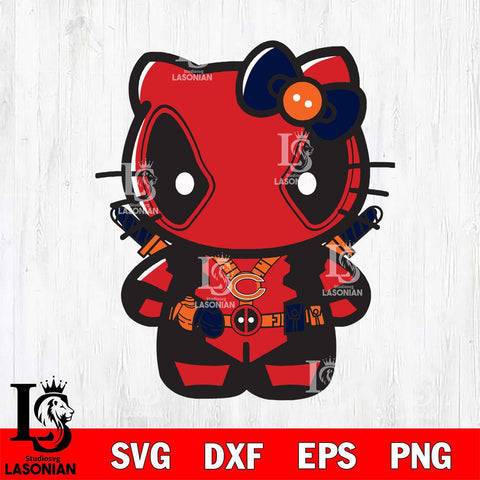 Chicago Bears Hello Kidpool Svg Eps Dxf Png File, Digital Download, Instant Download