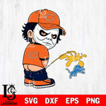 Chicago Bears Michael Myers Piss On Detroit Lions Svg Eps Dxf Png File, Digital Download, Instant Download