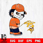 Chicago Bears Michael Myers Piss On Minnesota Vikings Svg Eps Dxf Png File, Digital Download, Instant Download