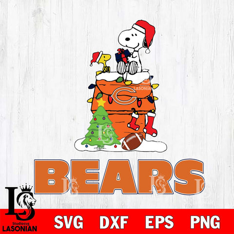 Chicago Bears Snoopy Sport 11 Svg Eps Dxf Png File, NFL svg, Digital Download, Instant Download