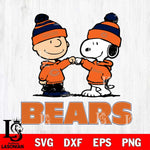 Chicago Bears Snoopy Sport 9 Svg Eps Dxf Png File, NFL svg, Digital Download, Instant Download