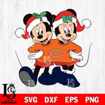 Chicago Bears mickey christmas 11 Svg Eps Dxf Png File, Digital Download, Instant Download