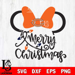 Chicago Bears mickey christmas 3 Svg Eps Dxf Png File, Digital Download, Instant Download