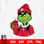 Chicago Blackhawks Boujee Grinch 2 Svg Eps Dxf Png File, Digital Download, Instant Download