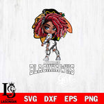 Chicago Blackhawks Fan Girl Svg Eps Dxf Png File, Digital Download, Instant Download