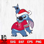 Chicago Bulls Disney Lilo & Stitch Christmas Svg Dxf Eps Png file, Digital download,Clipart, Cut Files Cricut , Silhouette