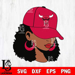 Chicago Bulls Girls sport Svg Eps Dxf Png File, Digital Download, Instant Download