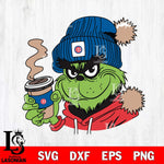 Chicago Cubs Boujee Grinch 4 Svg Eps Dxf Png File, Digital Download, Instant Download