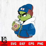 Chicago Cubs Boujee Grinch 6 Svg Eps Dxf Png File, Digital Download, Instant Download